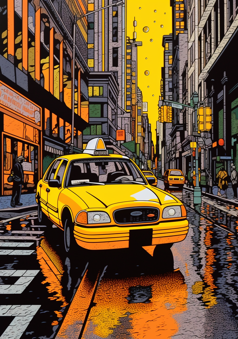 車のポスター