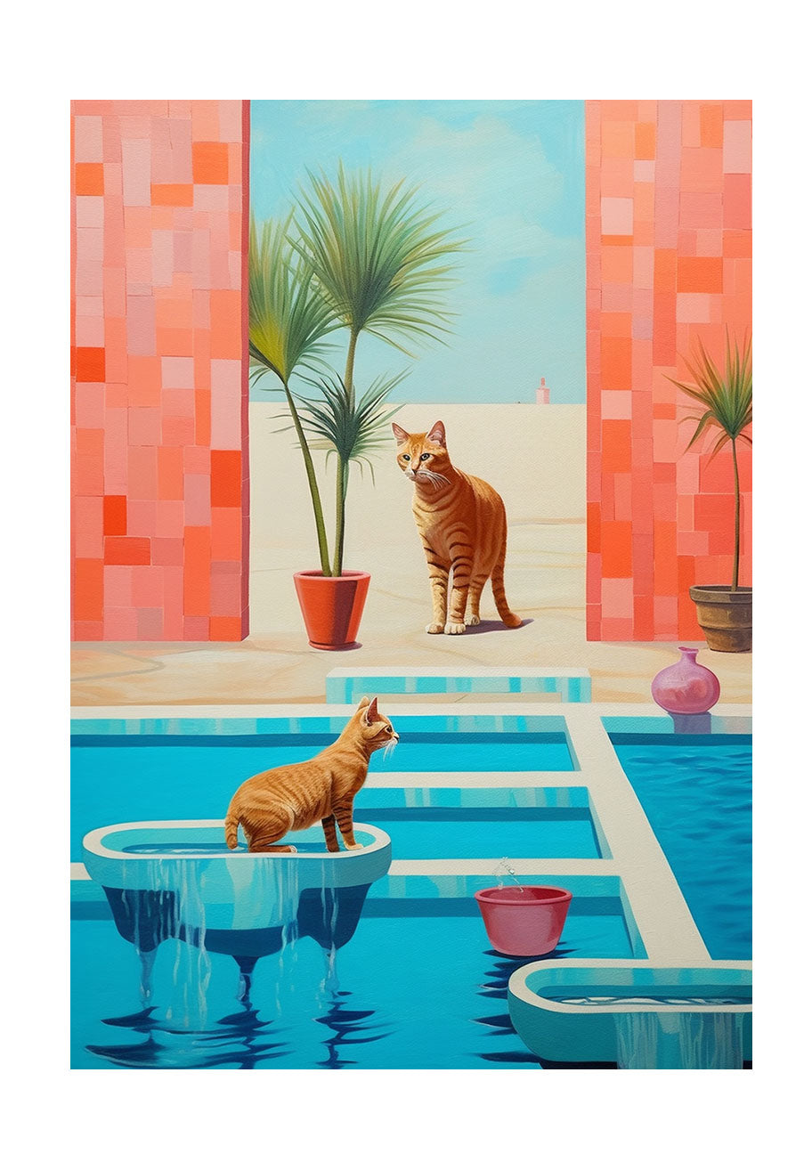 猫(ねこ)のポスター