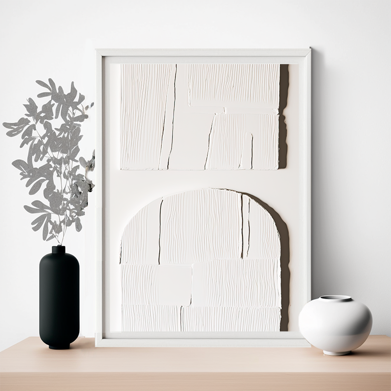 No.107 Scandinavian style plaster pattern