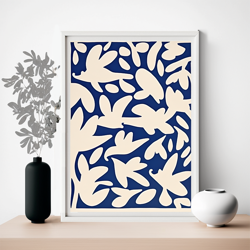 No.123 bird pattern