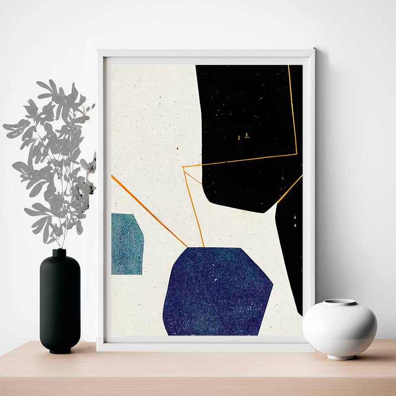 No.127 Nordic abstract painting#2