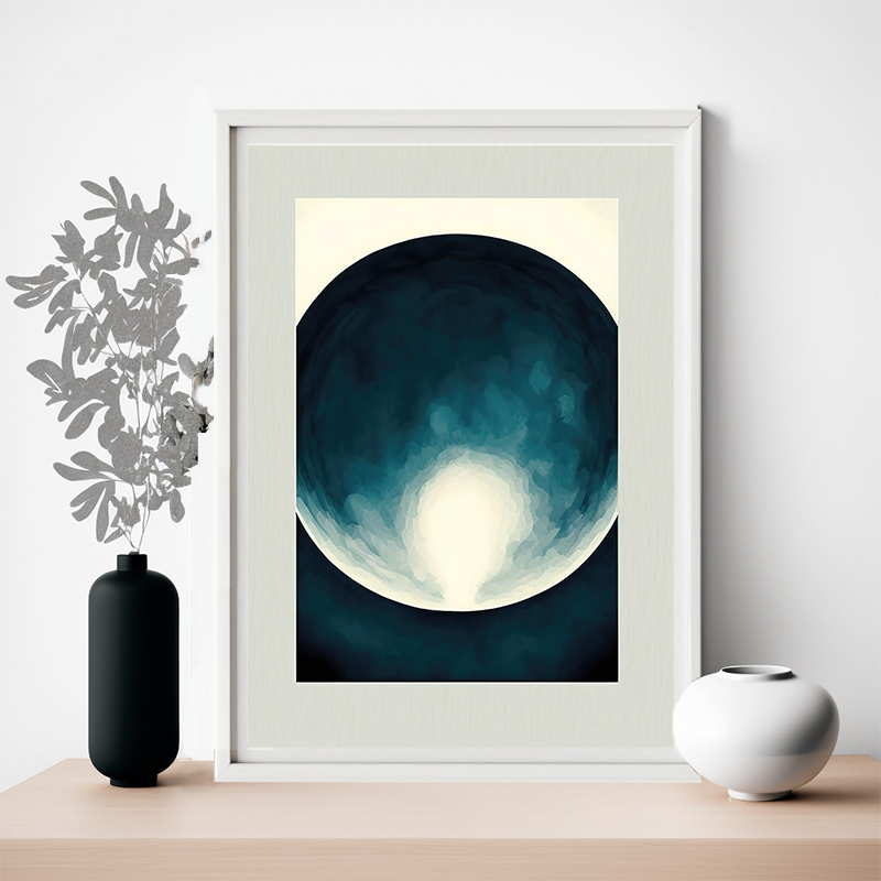 No.20 a planet art poster