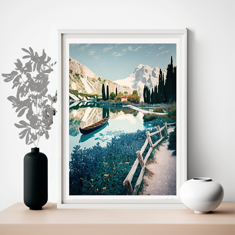 No.96 Snowy Mountains and Lakes#2