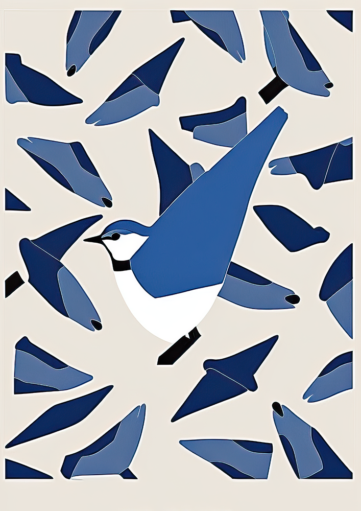 No.119 blue birds