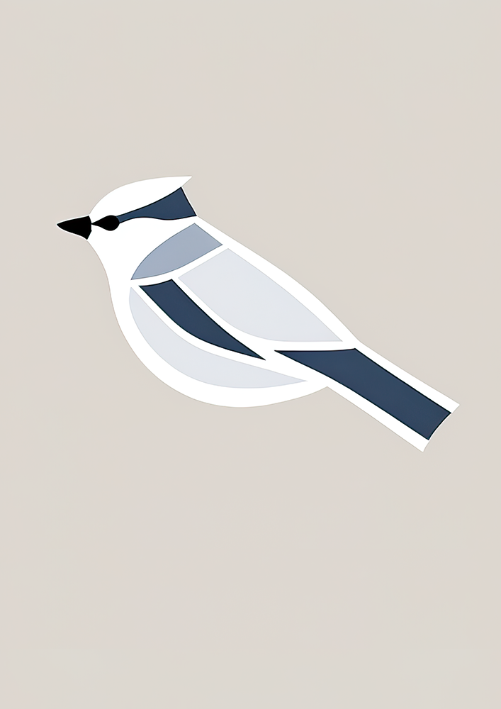 No.120 snowy bird