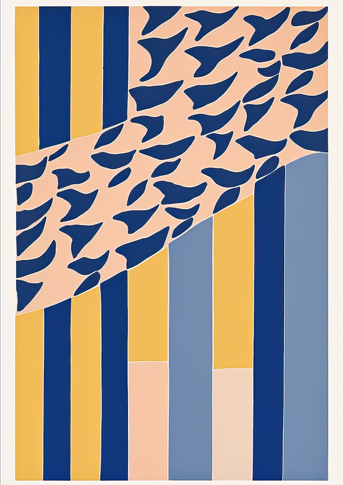 No.124 A flock of birds
