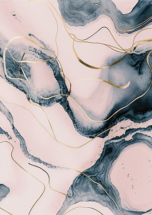 No.21 alcohol ink abstract_1 art poster