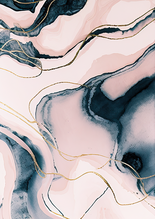 No.22 alcohol ink abstract_2 art poster