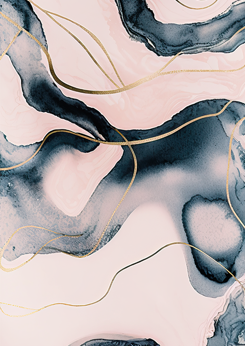 No.23 alcohol ink abstract_3 art poster