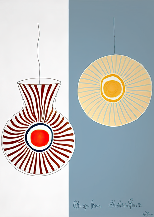 No.3 light art poster
