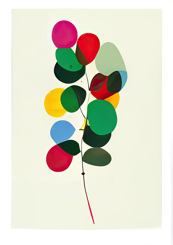 No.77 colorful leaf