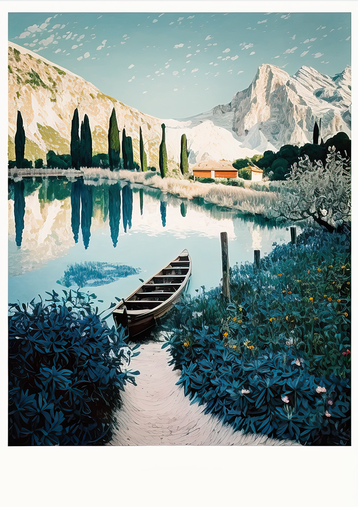 No.95 Snowy Mountains and Lakes