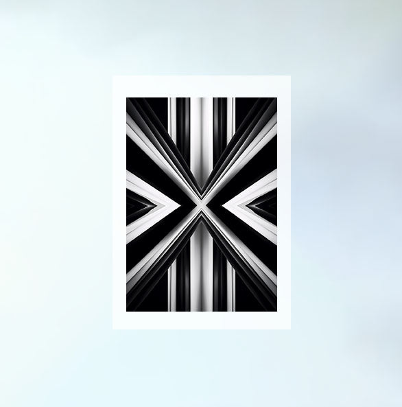 アブストラクト・エレガンスのアートポスター原画のみ設置イメージ