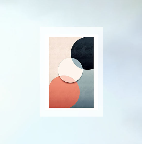 アブストラクト・エレガンスのアートポスター原画のみ設置イメージ