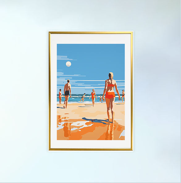 アメカジのアートポスター:American_casual_b8c4 / 地図・都市_都市_のポスター画像金色のフレームイメージ