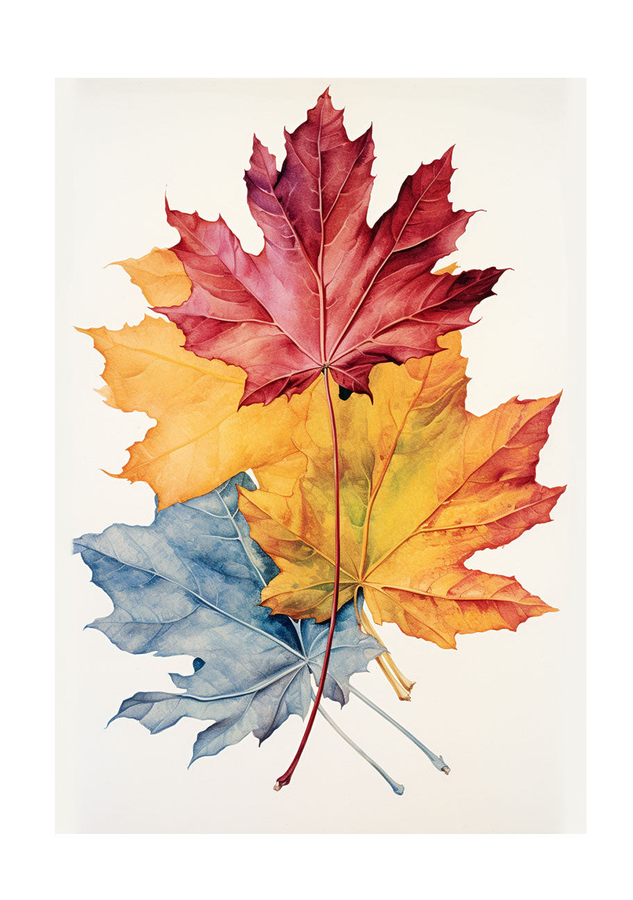 秋の紅葉のアートポスター:Autumn_leaves_9c0e