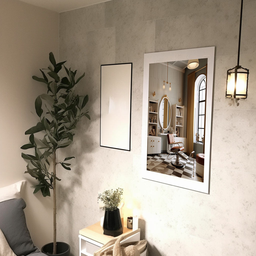 美しい装飾のアートポスター廊下配置イメージ