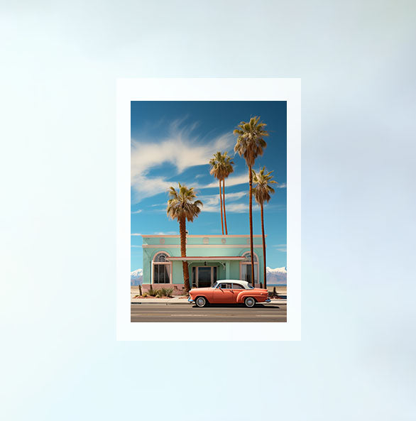 カリフォルニアのアートポスター:California_d809 / 写真_地図・都市_都市_のポスター画像フレーム無しの設置イメージ