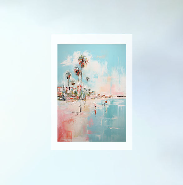 カリフォルニアのアートポスター:California_e474 / 地図・都市_都市_のポスター画像フレーム無しの設置イメージ