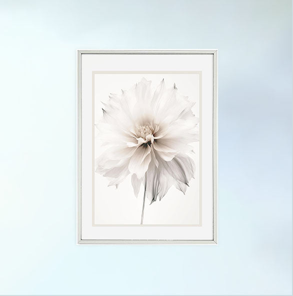 天空のドリームスケープのアートポスター銀フレームあり