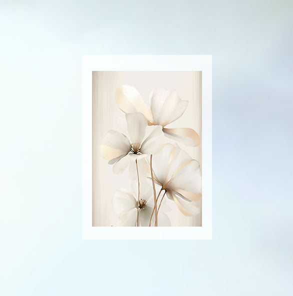 天空のドリームスケープのアートポスター原画のみ設置イメージ