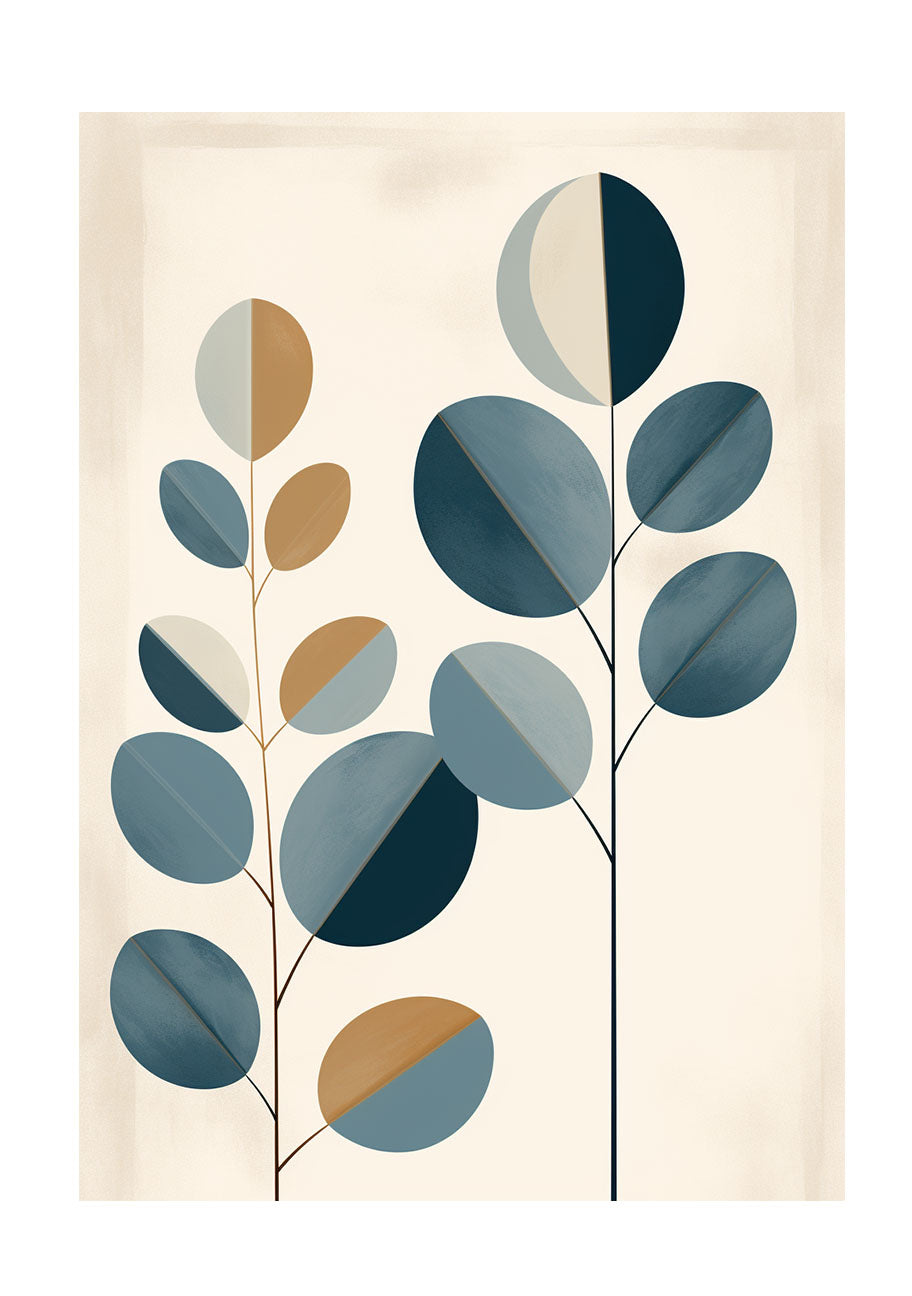 ビカクシダのアートポスター:Eupatorium_makinoi_f703 / 北欧_ポップ_植物__のポスター画像