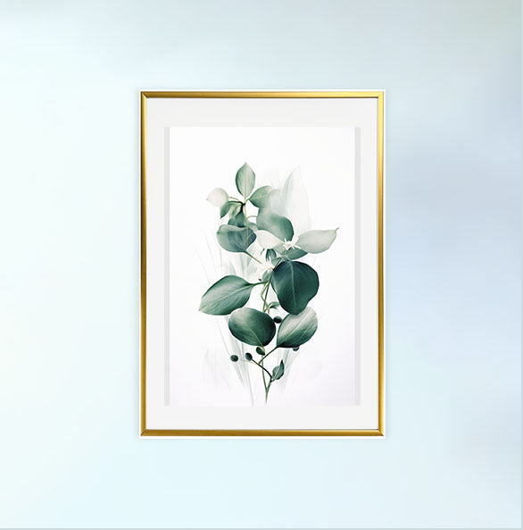 ジオメトリック・ユーフォリアのアートポスター金フレームあり