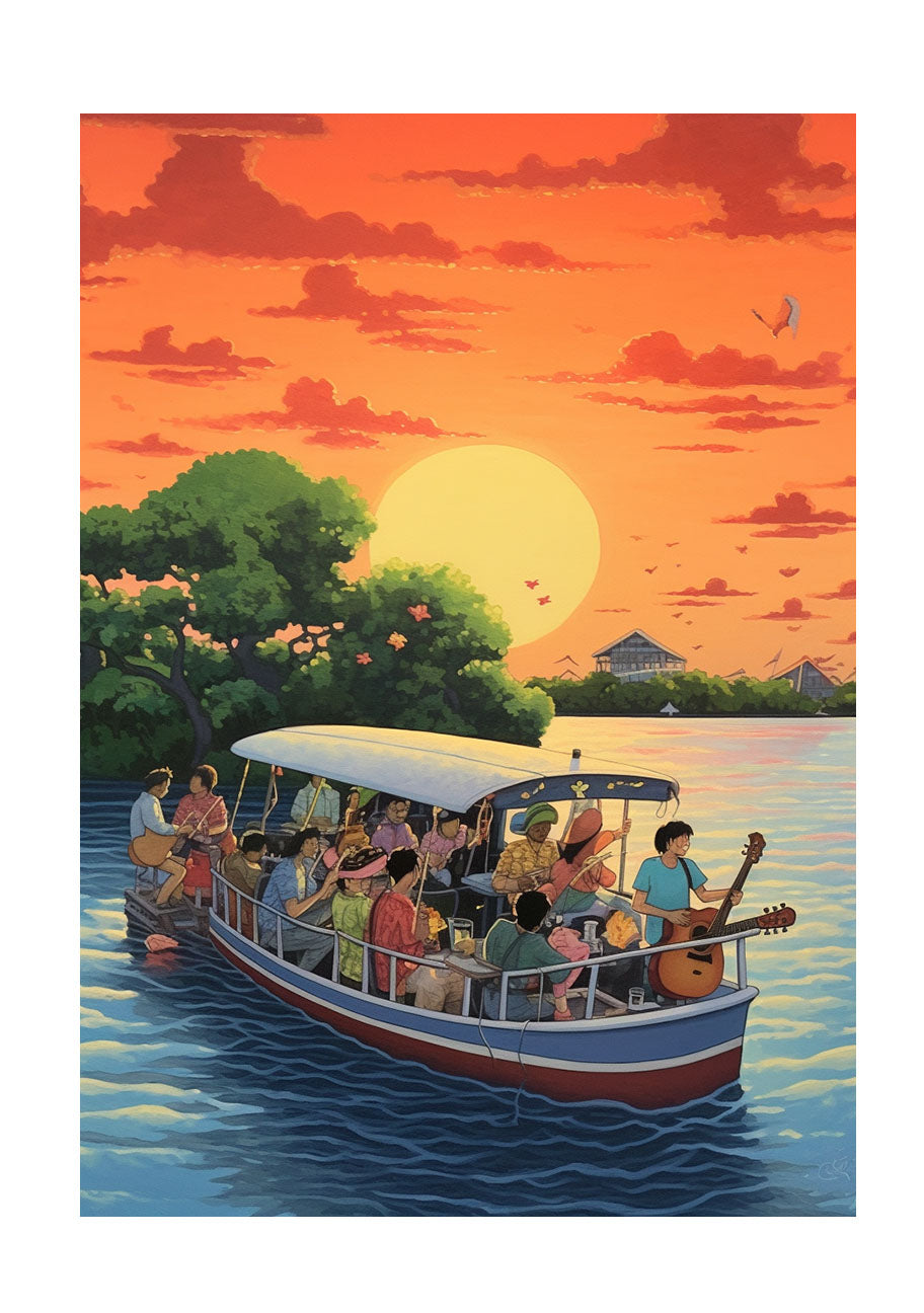 ハワイのアートポスター原画のみ