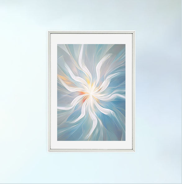 ルミナスエタニティのアートポスター銀フレームあり
