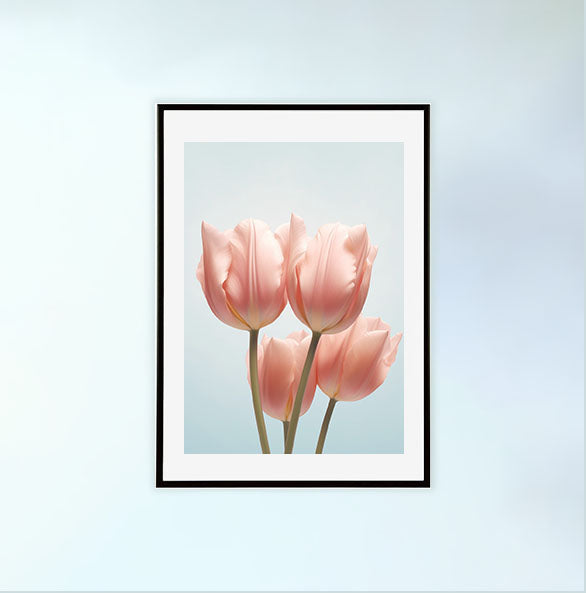 マジェスティックマグノリアのアートポスター黒フレームあり