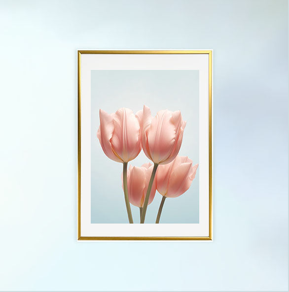 マジェスティックマグノリアのアートポスター金フレームあり