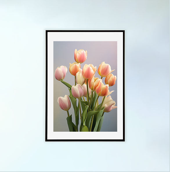 マジェスティックマグノリアのアートポスター黒フレームあり