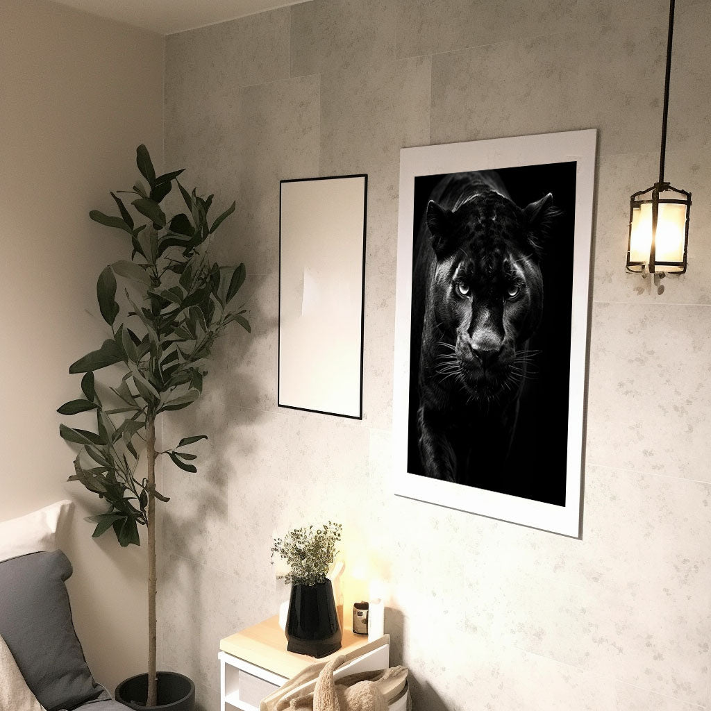 聖なるイチジクの木のアートポスター廊下配置イメージ