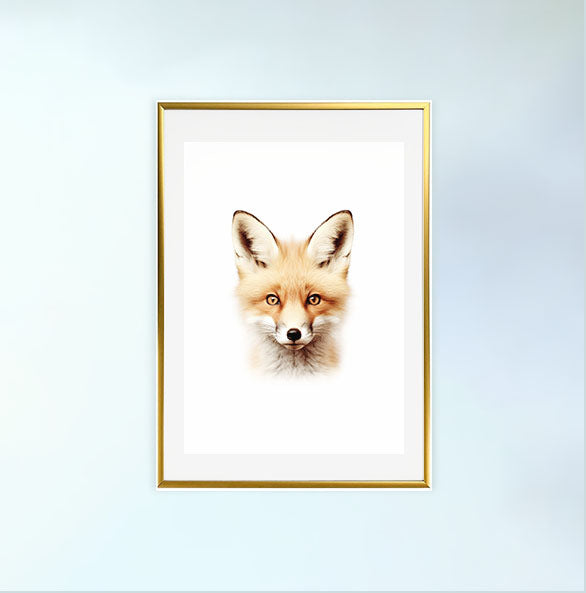 聖なるイチジクの木のアートポスター金フレームあり