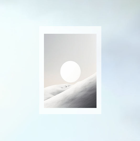 微妙なリズムのアートポスター原画のみ設置イメージ