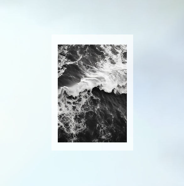 微妙なリズムのアートポスター原画のみ設置イメージ