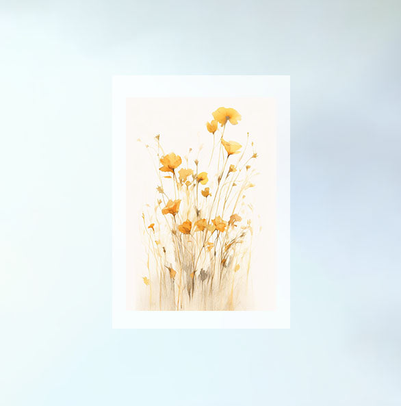 サンライトメドウズのアートポスター原画のみ設置イメージ