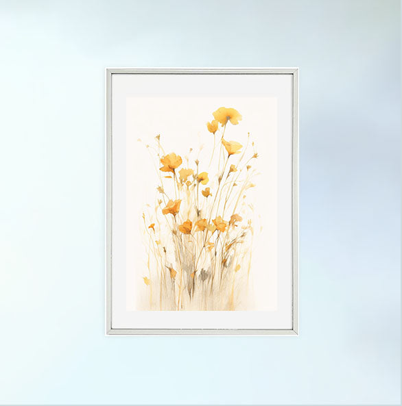 サンライトメドウズのアートポスター銀フレームあり