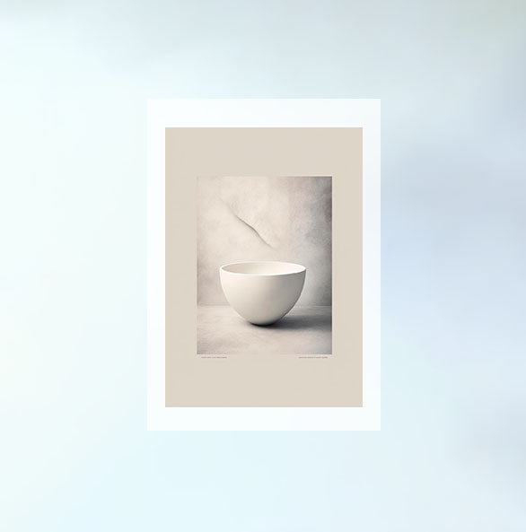 ウィスパーリングベールのアートポスター原画のみ設置イメージ