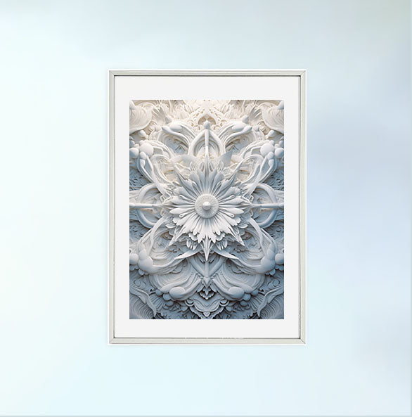 ウィスパーズ オブ インフィニティのアートポスター銀フレームあり