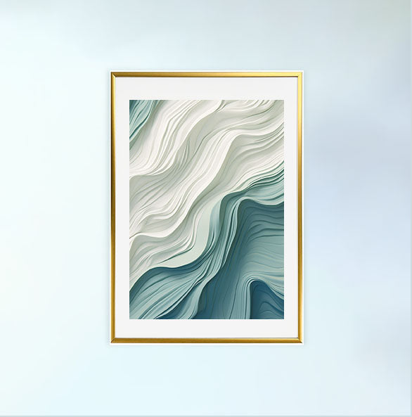 ウィスパーズ・オブ・トランキュリティのアートポスター金フレームあり