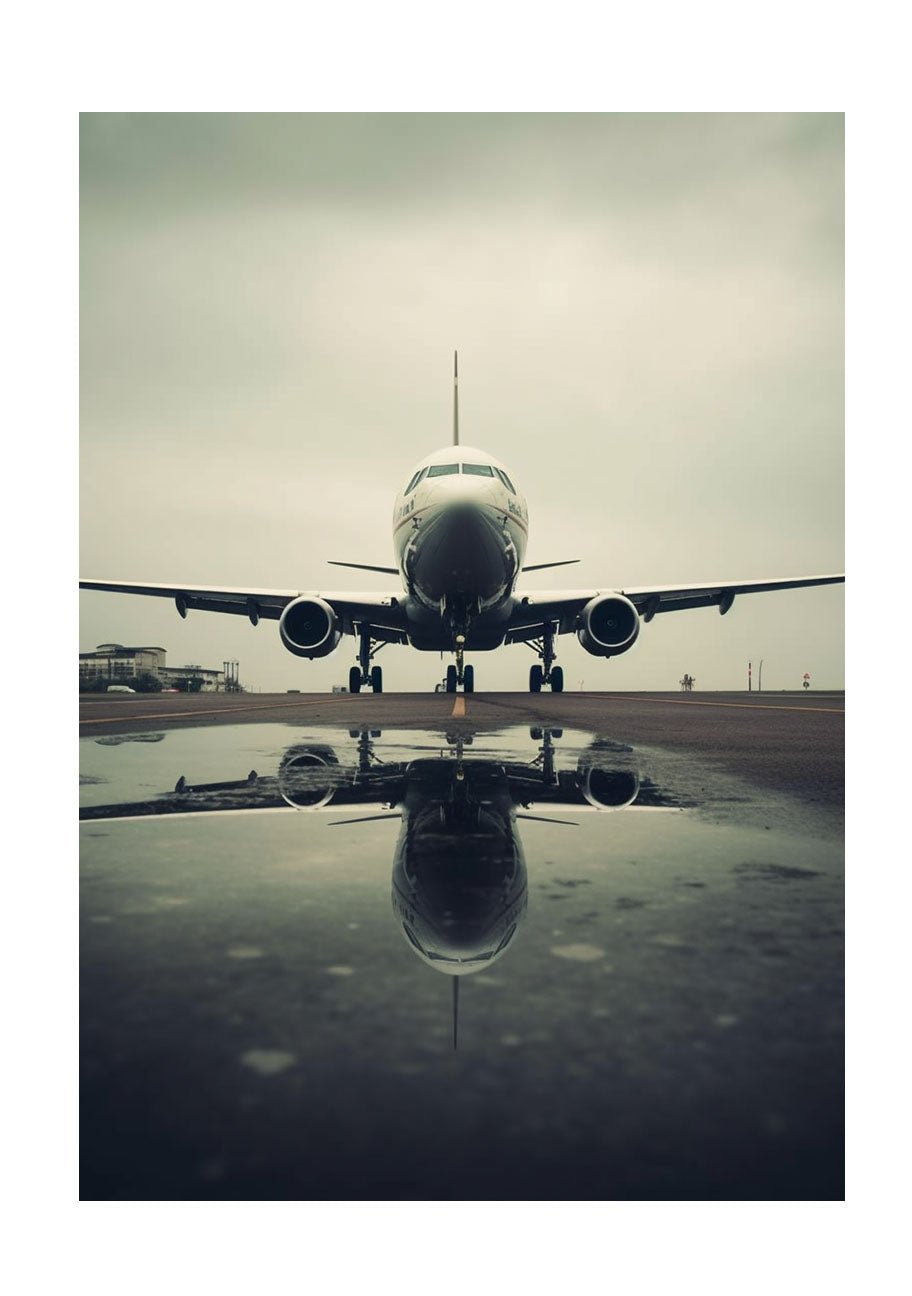 飛行機のアートポスター原画のみ