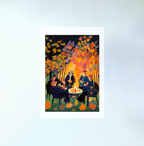 酒のアートポスター原画のみ設置イメージ