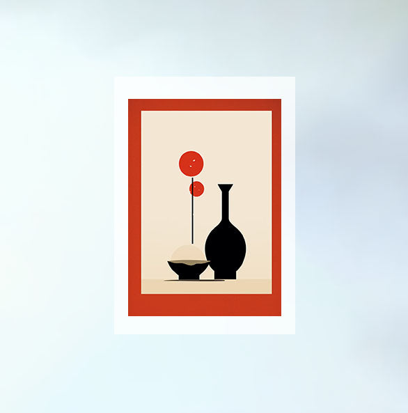 酒のアートポスター原画のみ設置イメージ