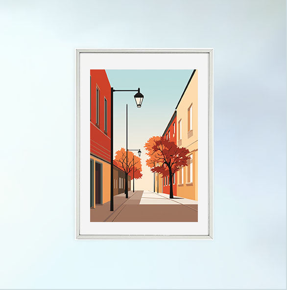 オルタナティブのアートポスター銀フレームあり