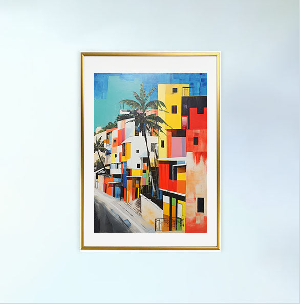 オルタナティブのアートポスター金フレームあり