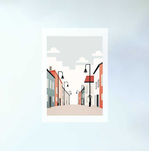 オルタナティブのアートポスター原画のみ設置イメージ