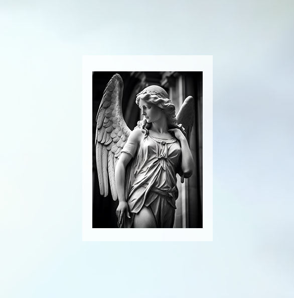 天使のアートポスター原画のみ設置イメージ