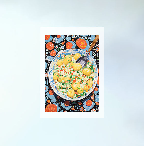 bbqのアートポスター原画のみ設置イメージ