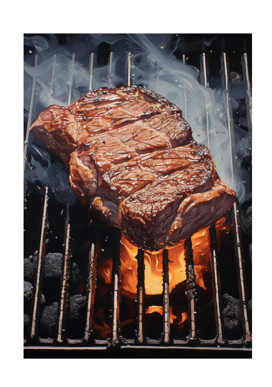 bbqのアートポスター原画のみ